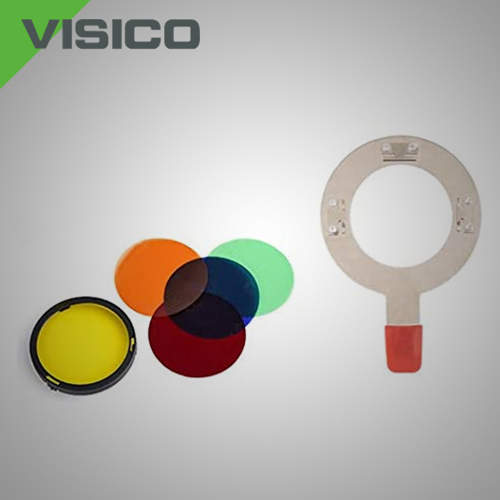 Visico LED Spotlight SP-100C snoot kit - 3